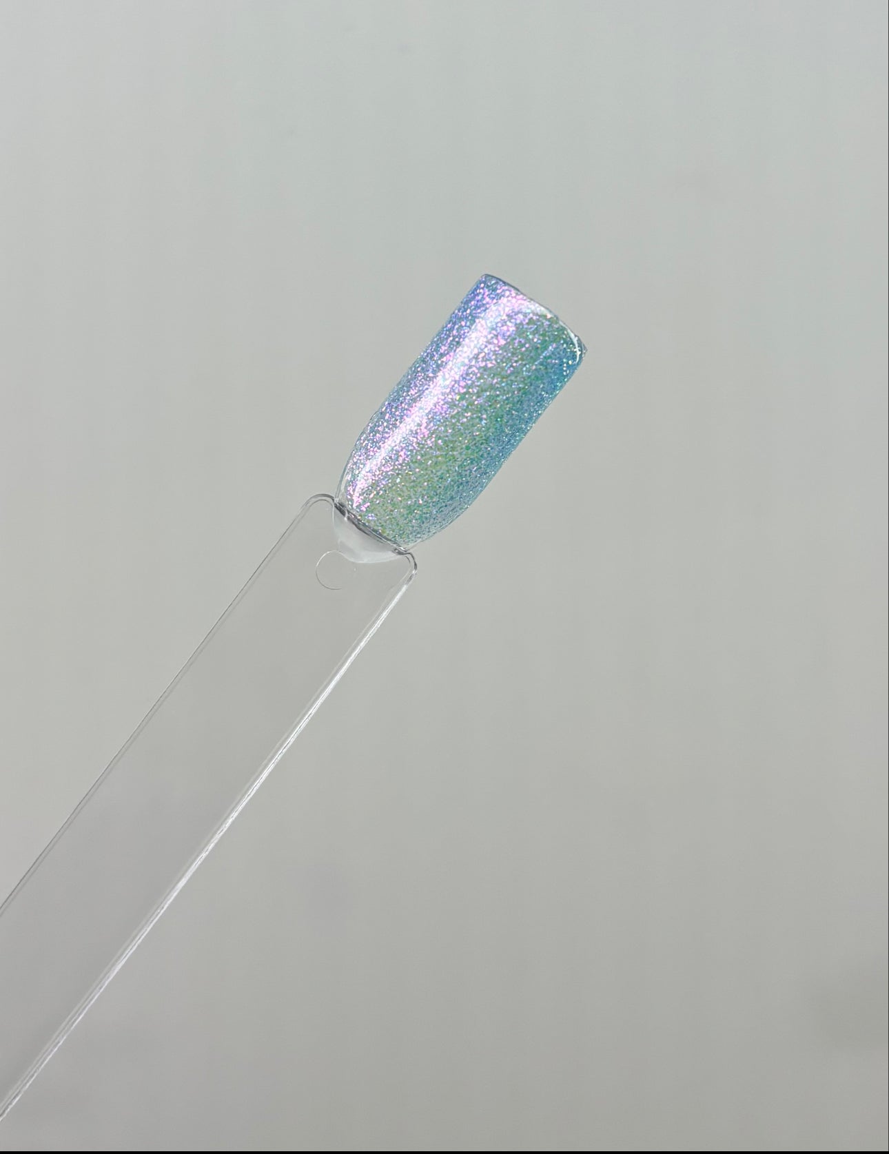 Blue glitter Gel polish
